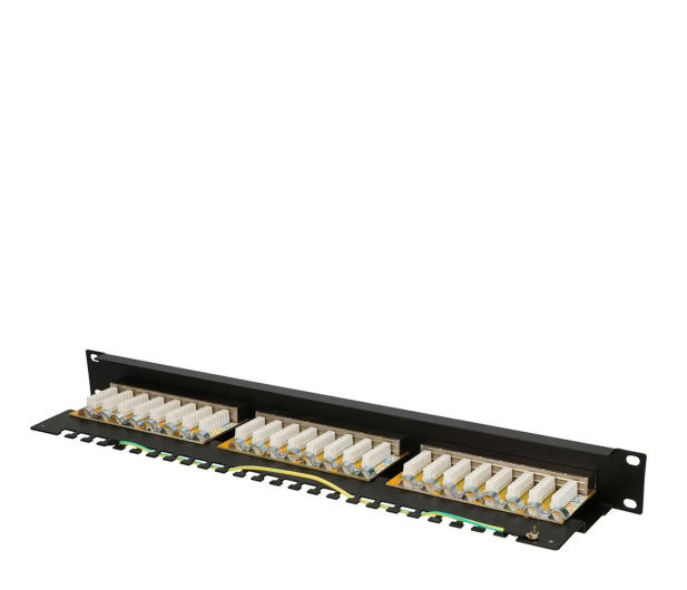 Extralink Patchpanel 24 porty CAT6 STP V2 EX.9830 - 1323251 - zdjęcie 4